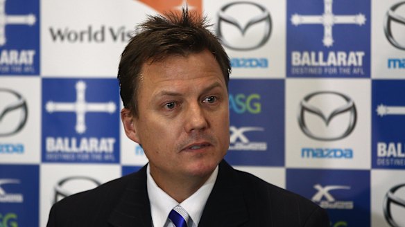 North Melbourne president and media personality James Brayshaw.  