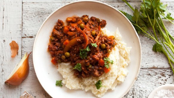 Lamb shepherd's stew from My Muscle Chef.