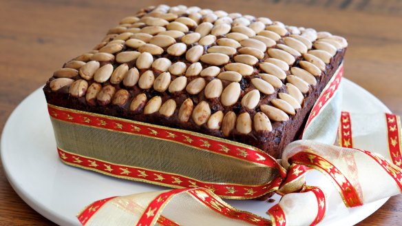 Christmas cake.