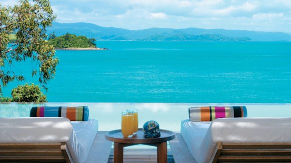 Start the day with freshly squeezed orange juice at Qualia, Hamilton Island.