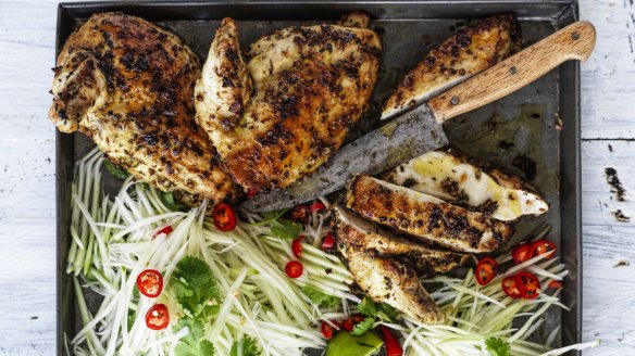 This marinade works with any meat (especially chicken, pictured).