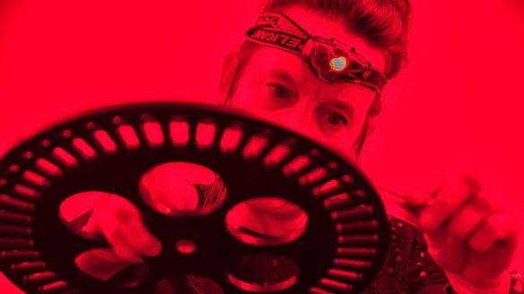 Dr Kira Westaway, working in her laboratory at Macquarie University, spent nine years looking into teeth discovered in Sumatra more than 100 years ago.