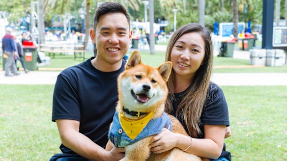 Puppy portraits are on offer at the Night Noodle Market on Saturday November 9.