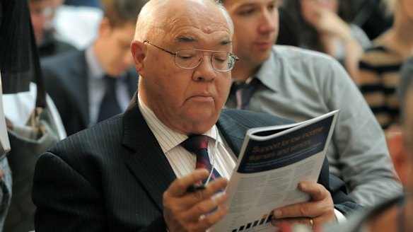 Nine Network political editor Laurie Oakes asked the Treasurer if double-dipping was 'fraud'.