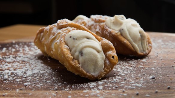 Rocco's cannoli fly out the door.