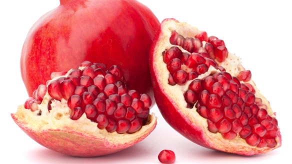 Pomegranate: Its name comes from the Latin poma granata or seeded apple. 