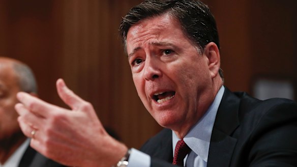 James Comey: 'team has been working around the clock to process and review a large volume of emails'.