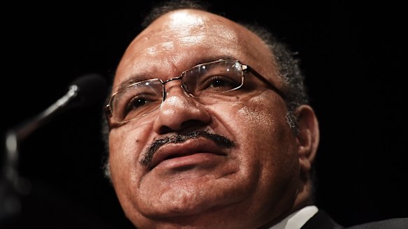 Papua New Guinea Prime Minister Peter O'Neill.