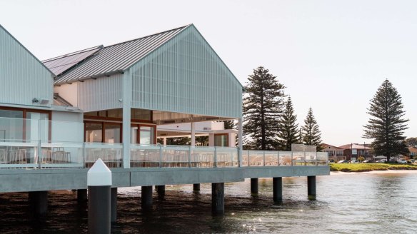 The revamped waterfront restaurant at St George Sailing Club welcomes all ages.