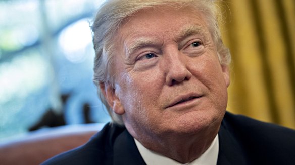 "I'm in the office early and leave late; it's very smooth," Trump told the Times. "Honestly, I'm really enjoying it."