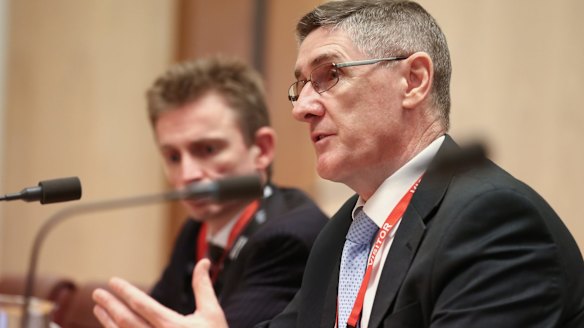 ATO deputy commissioners Jeremy Hirschhorn and Mark Konza.