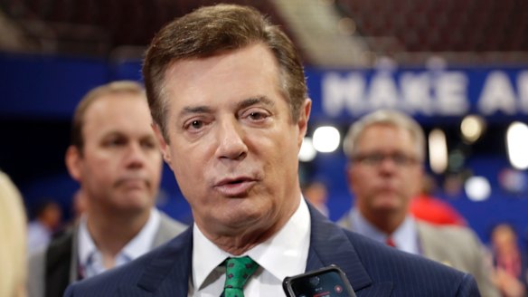Former Trump campaign chairman Paul Manafort in 2016.