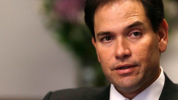 Republican Senator Marco Rubio.