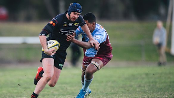 Mack Hansen made his first grade debut on Saturday.