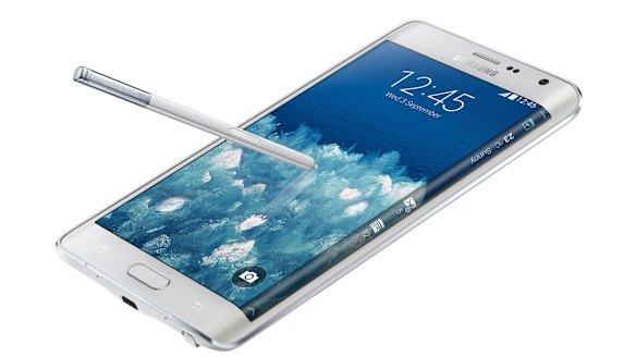 The Galaxy Note Edge.