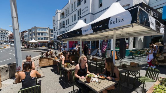 So Bondi: The Well gym and wellness cafe.