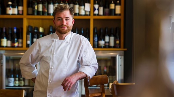 Mezzalira Ristorante head chef Federico Ferrario.