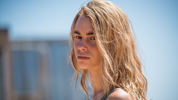Lucy Fry as Eve in the Stan original Australian Series, <i>Wolf Creek</i>, which has been sold to the UK.
