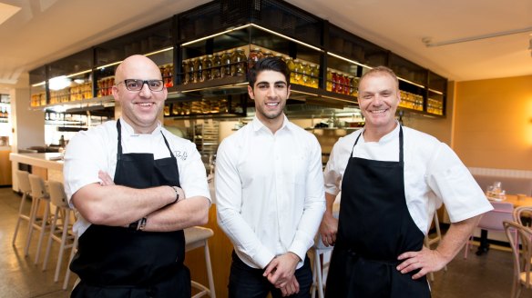 The team behind Nour in Surry Hills.