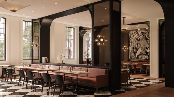 Brasserie 1930 at the soon-to-open Capella Sydney hotel.