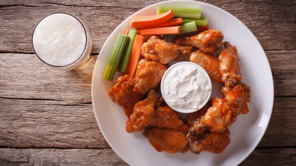 Buffalo wings: not always worth the effort.