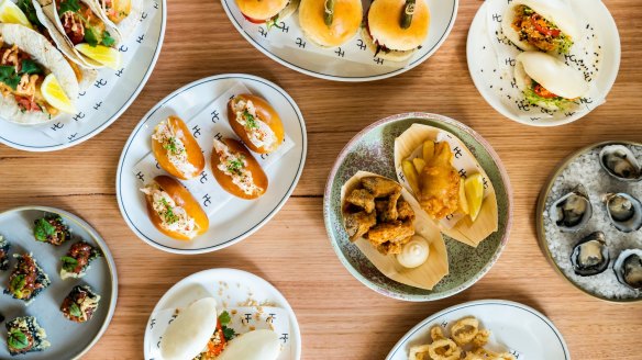 Hotel Collingwood's menu includes Asian-leaning snacks and entrees alongside pub classics.
