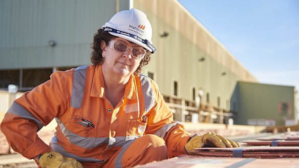 Jacqui McGill is very optimistic about the leaching trials.