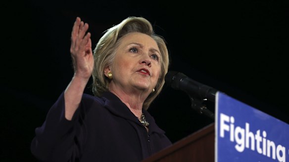 Hillary Clinton on the campaign trail.