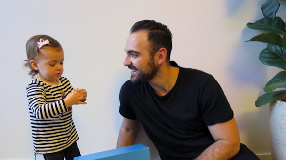 Balancing act: Rob Hango-Zada founder Shippit makes the time for family.