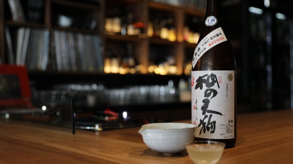 Co-owner Matt Young wants to show off the complexity of sake at his Newtown bar.
