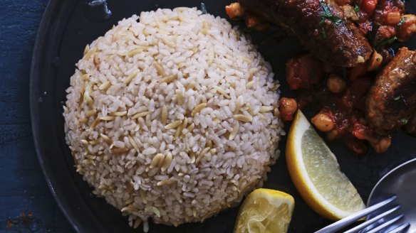 Turkish rice.