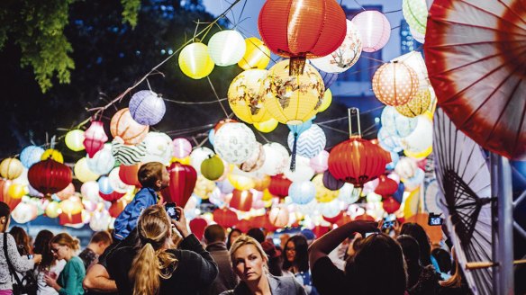 Sydney Night Noodle Markets, 2013. Last year 970,000 people attended the <i>Sydney Morning Herald</i> Good Food Month.