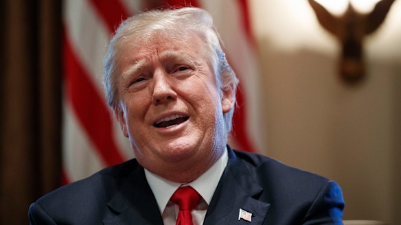 "Not the language used": Trump