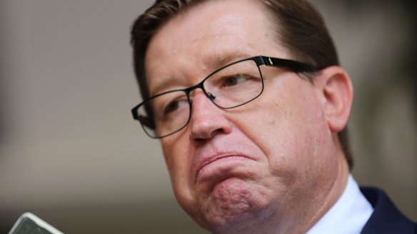 On notice: Deputy Premier and Nationals leader Troy Grant.