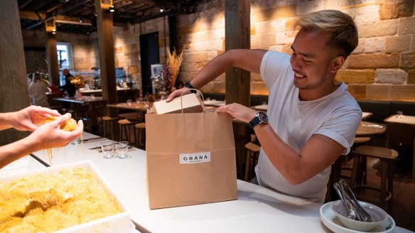 For Grana restauran in Sydney, the benefits of reducing waste and keeping customers happy make doggy bags worthwhile.