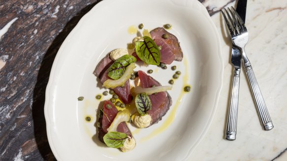 Go-to dish: Vitello tonnato.