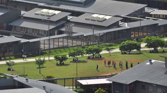 Christmas Island immigration detention centre.