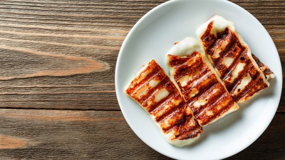 Delicious halloumi is loaded with sodium so eat in moderation (if you can!) 