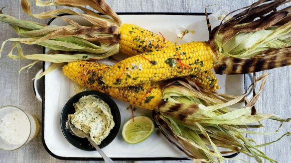 Don't waste corn cobs or husks.