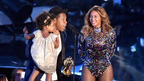 The Carter family at the 2014 VMAs.