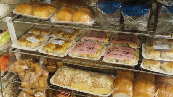 Breads and cakes from Melchrishel Bakery. 