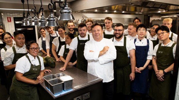 Peter Gilmore and the team at Quay. f
