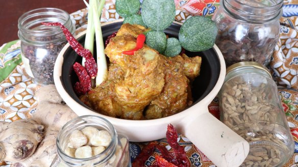 Chicken rendang from Nazlina Hussin, of Nazlina's Spice Station in Penang.
