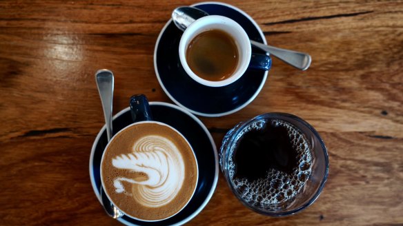 The Caffeinate Me selection of three coffees.