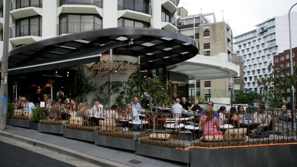 The site during its time as Gazebo Wine Garden.