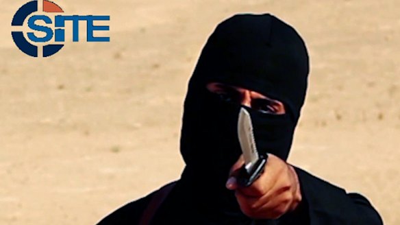 'Can you imagine the pain you'll feel when it cuts? Unimaginable pain' ... 'Jihadi John' - otherwise known as Briton Mohammed Emwazi - threatened Spanish reporter Javier Espinosa as he held a blade to his neck.
