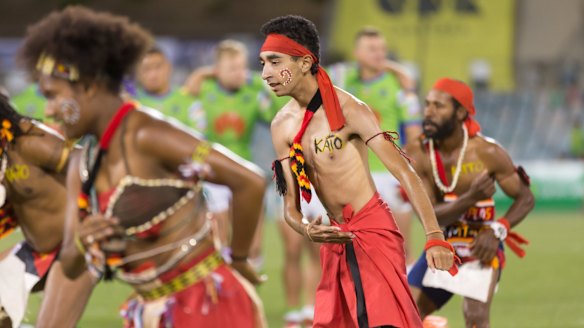 Kato Ottio was honoured by the Raiders on Sunday.