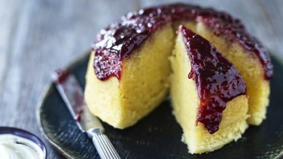 Vanilla puddings show off your best berry preserves.