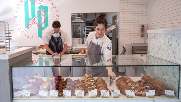 Ben Wilson and Matilda Smith opened their first bakery (pictured) in 2018, and this year will add a third in Camberwell.