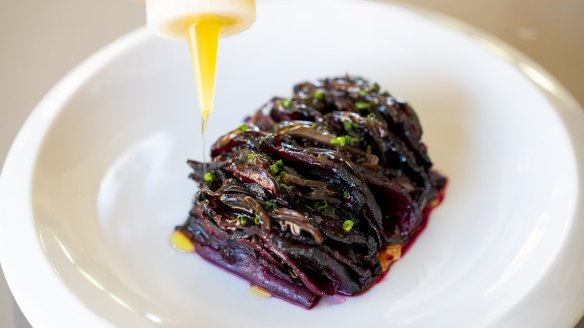 Coal-roasted beetroot. 